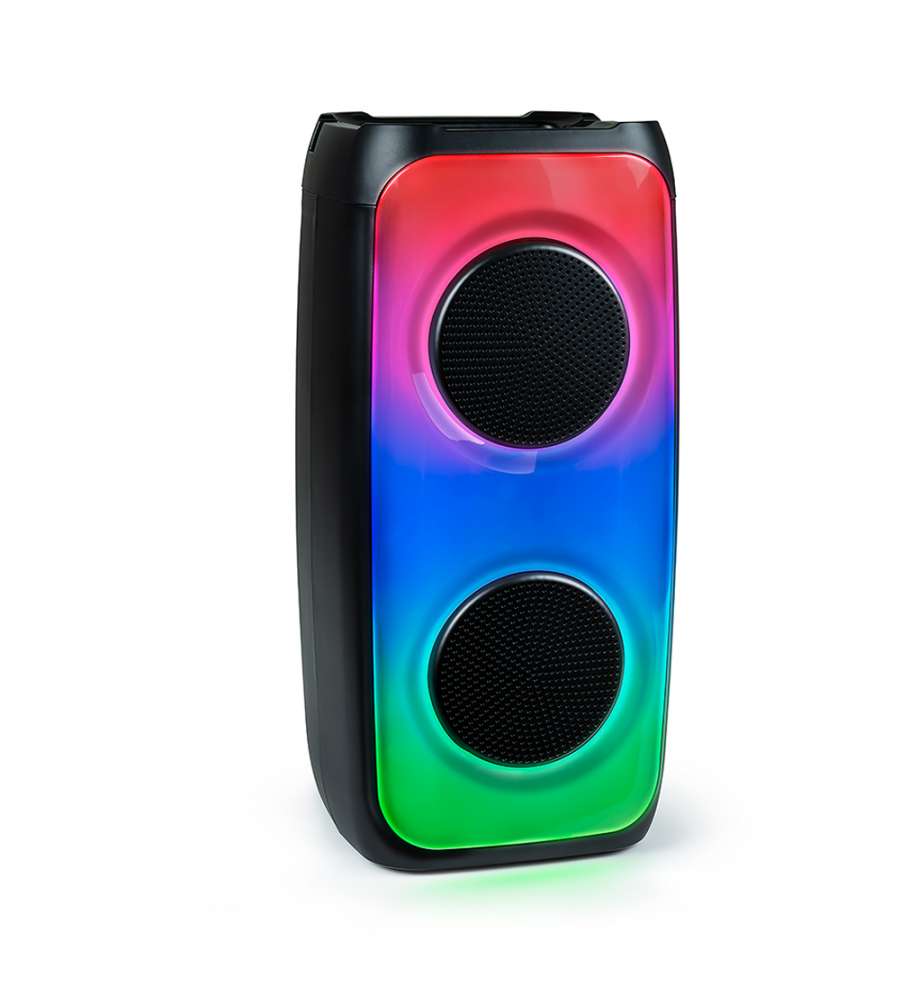 Speaker portatile con effetto luminoso