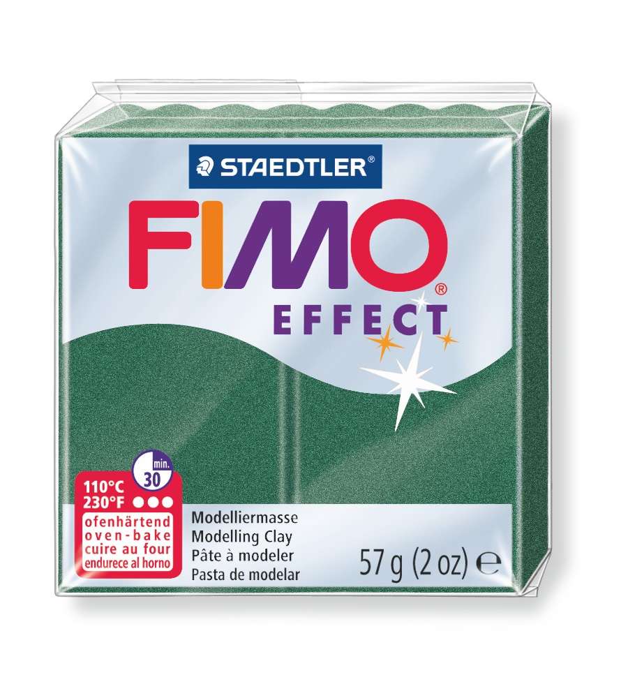 Pasta fimo soft 58 - 56 g verde smeraldo