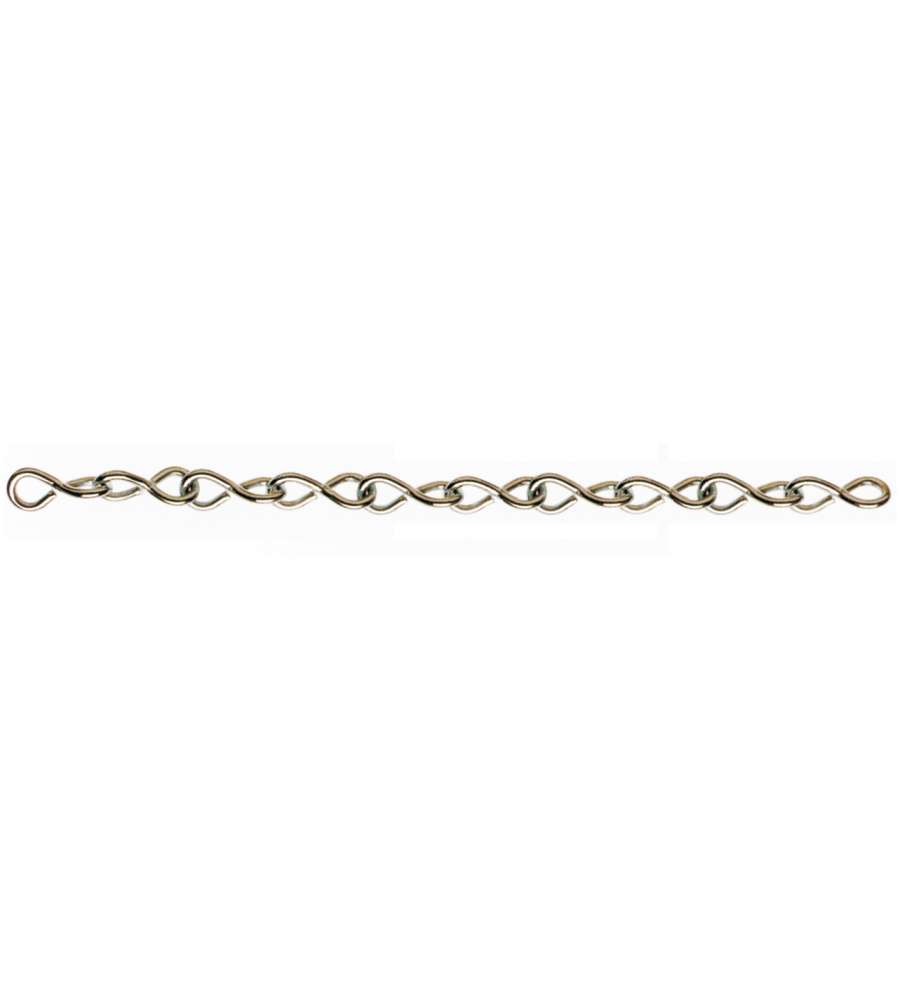 Catenella Acciaio Cromato 21 x 9 x 2 mm