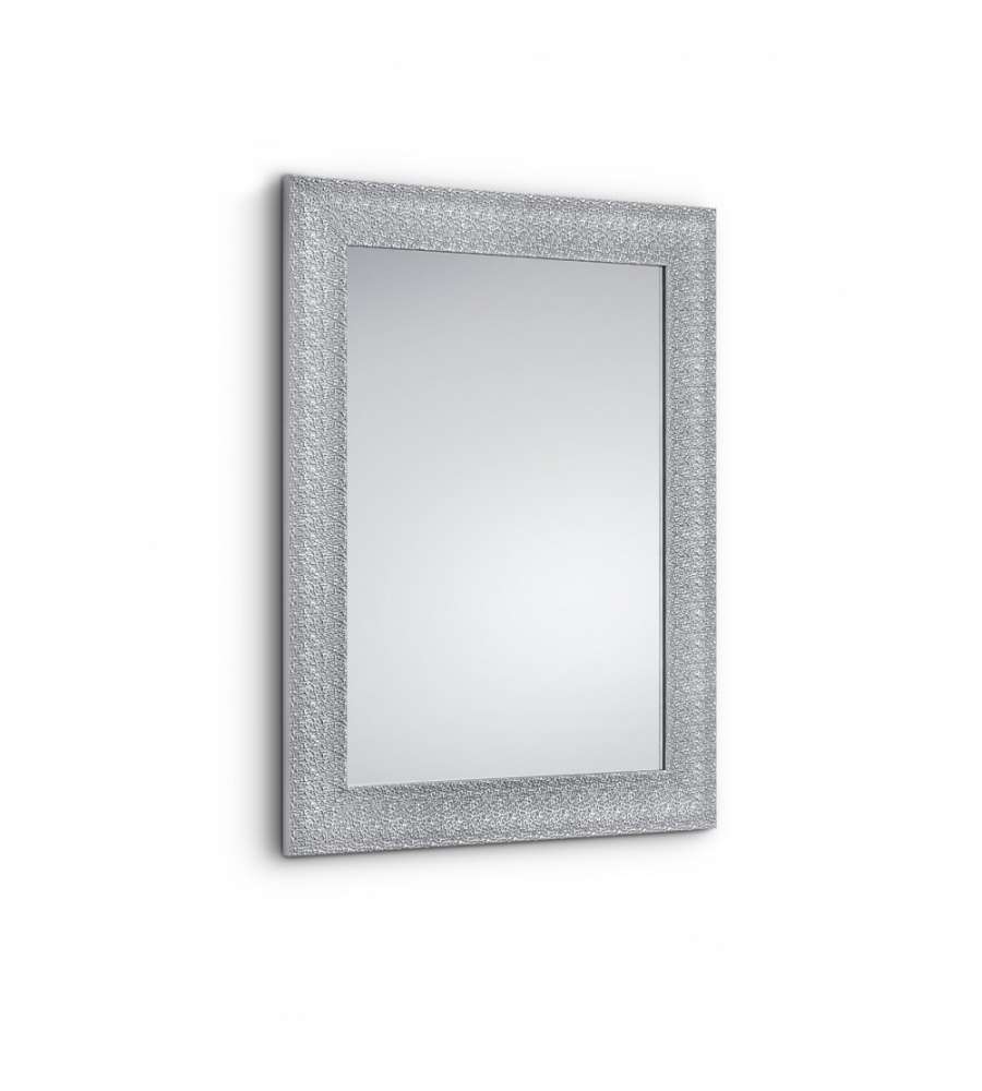 Specchio da Parete Ariane - Cromo - 55x70 cm