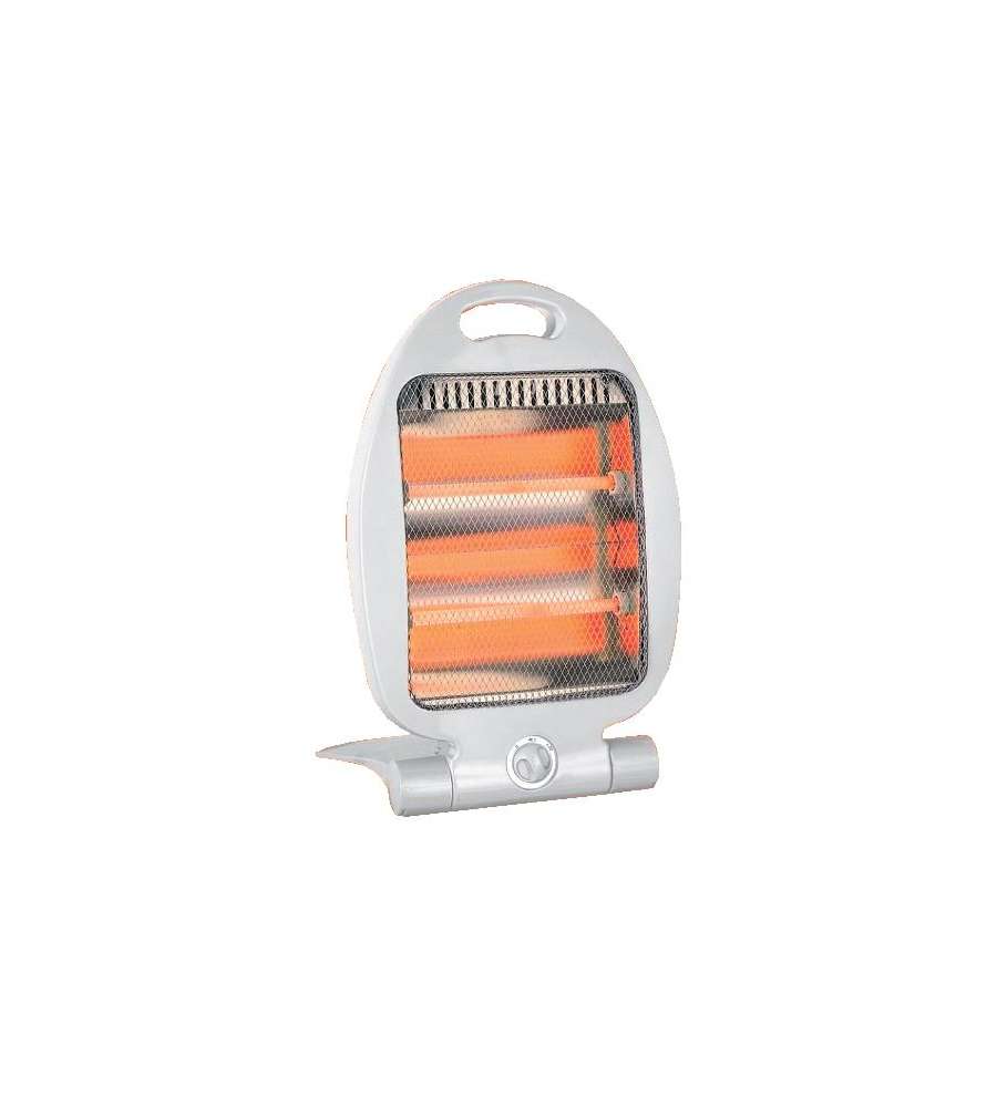 Stufa al Quarzo 800W - Bianco - 25x8x37cm
