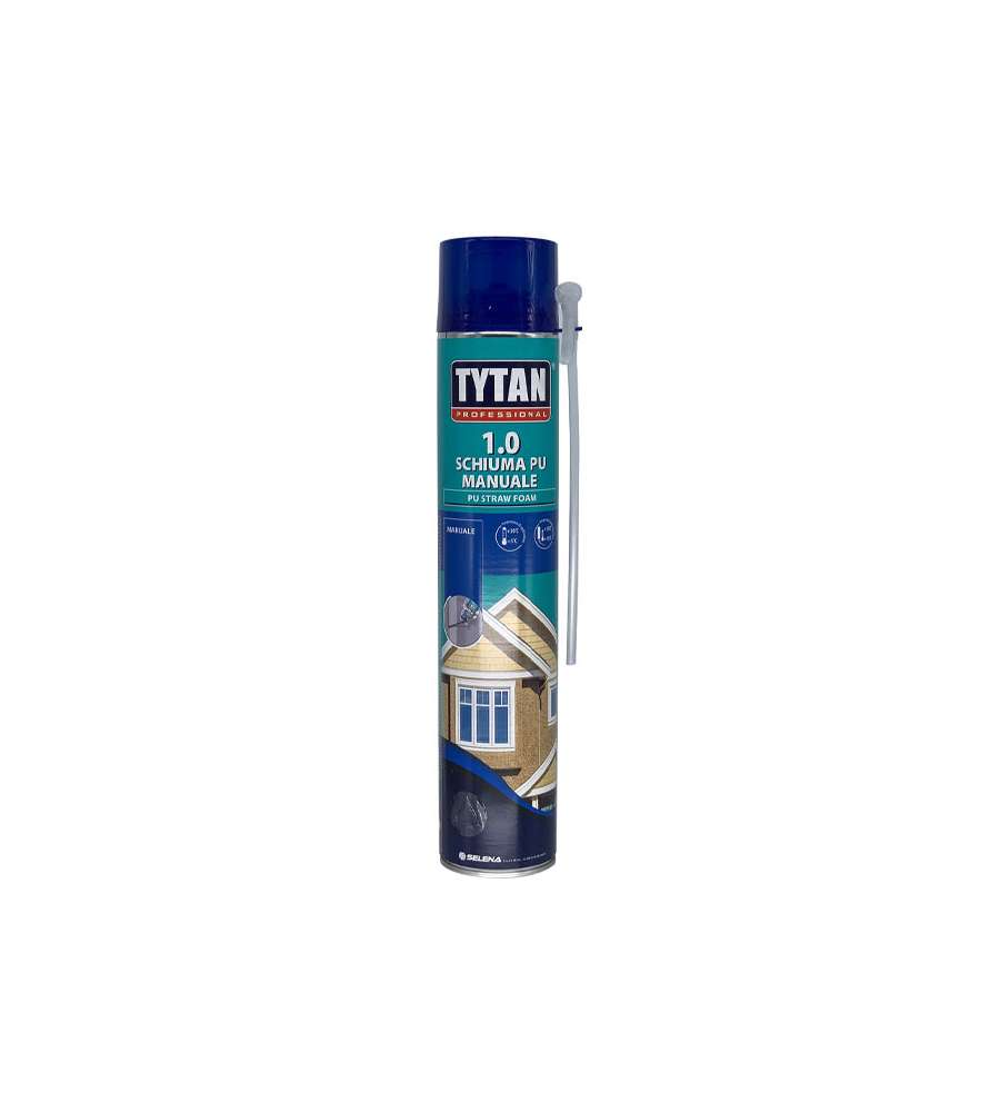 Schiuma poliuretanica Universale Manuale 750Ml Tytan Professional