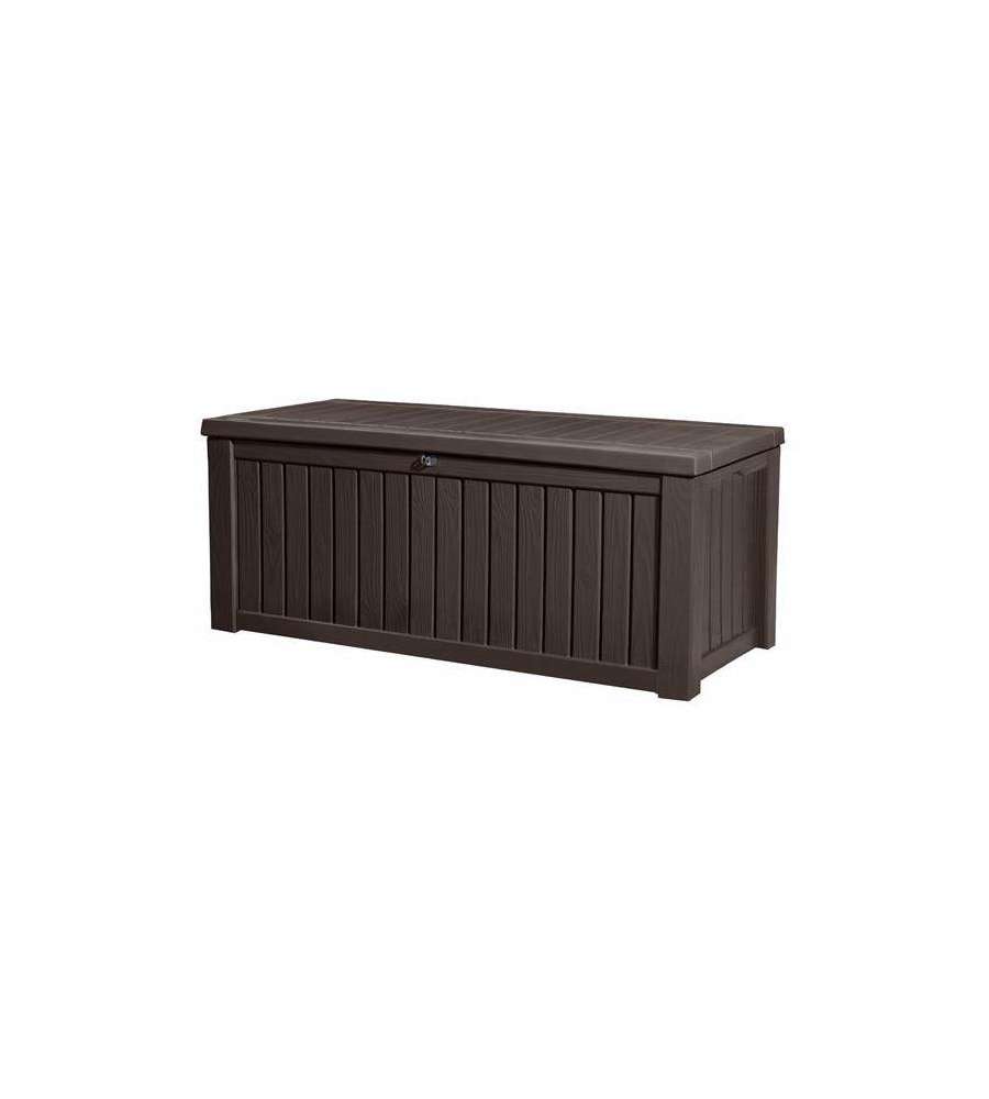 Baule Rockwood marrone 155x72,4x64,4H cm Keter