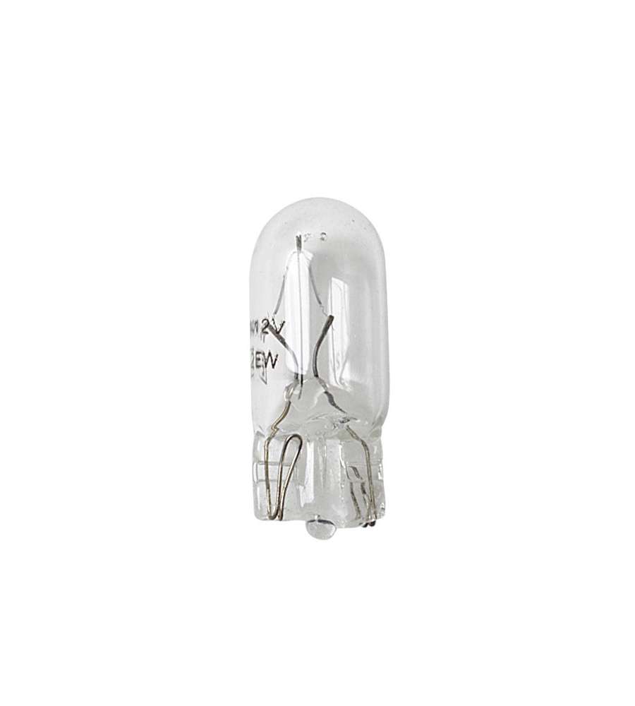Coppia Lampade Zoccolo in Vetro 5W T10
