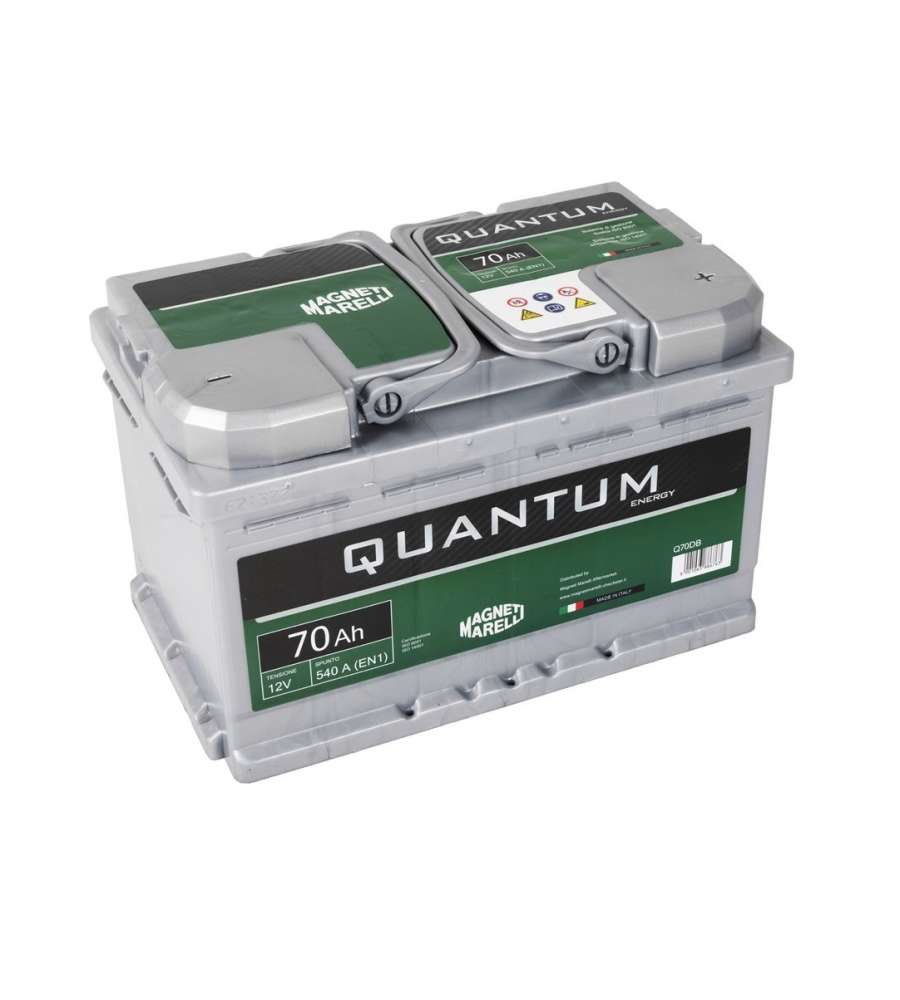 Magneti Marelli Batteria Auto - Quantum 70 Ah - Pronta all'uso