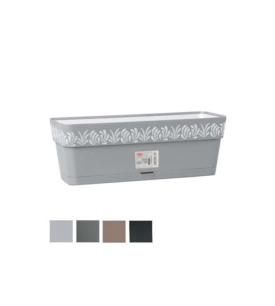 Vaso Gaia Rett. Ris.Acqua Grigio 50 Stefanpl
