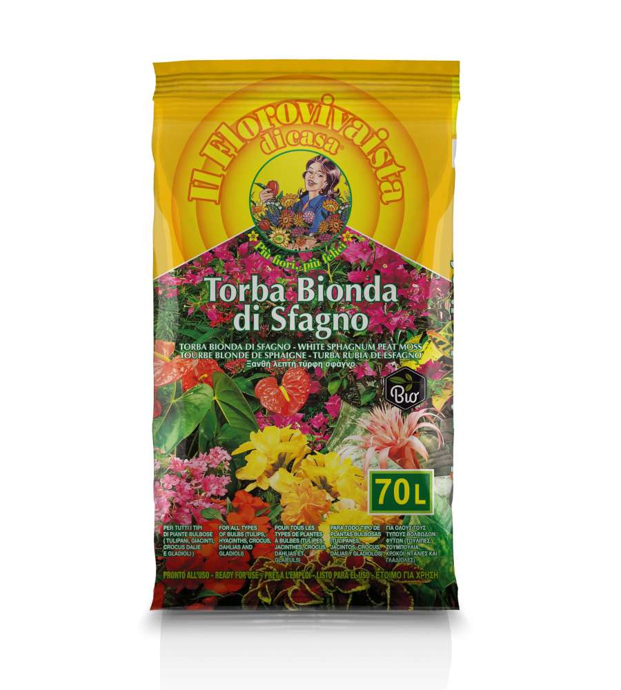 Torba di sfagno 70 l