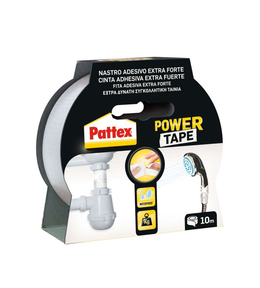 Power Tape Bianco 50 mm x 10 m