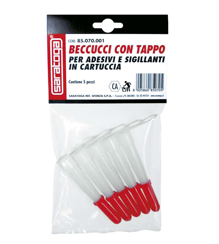 Beccucci ricambio 5 pezzi