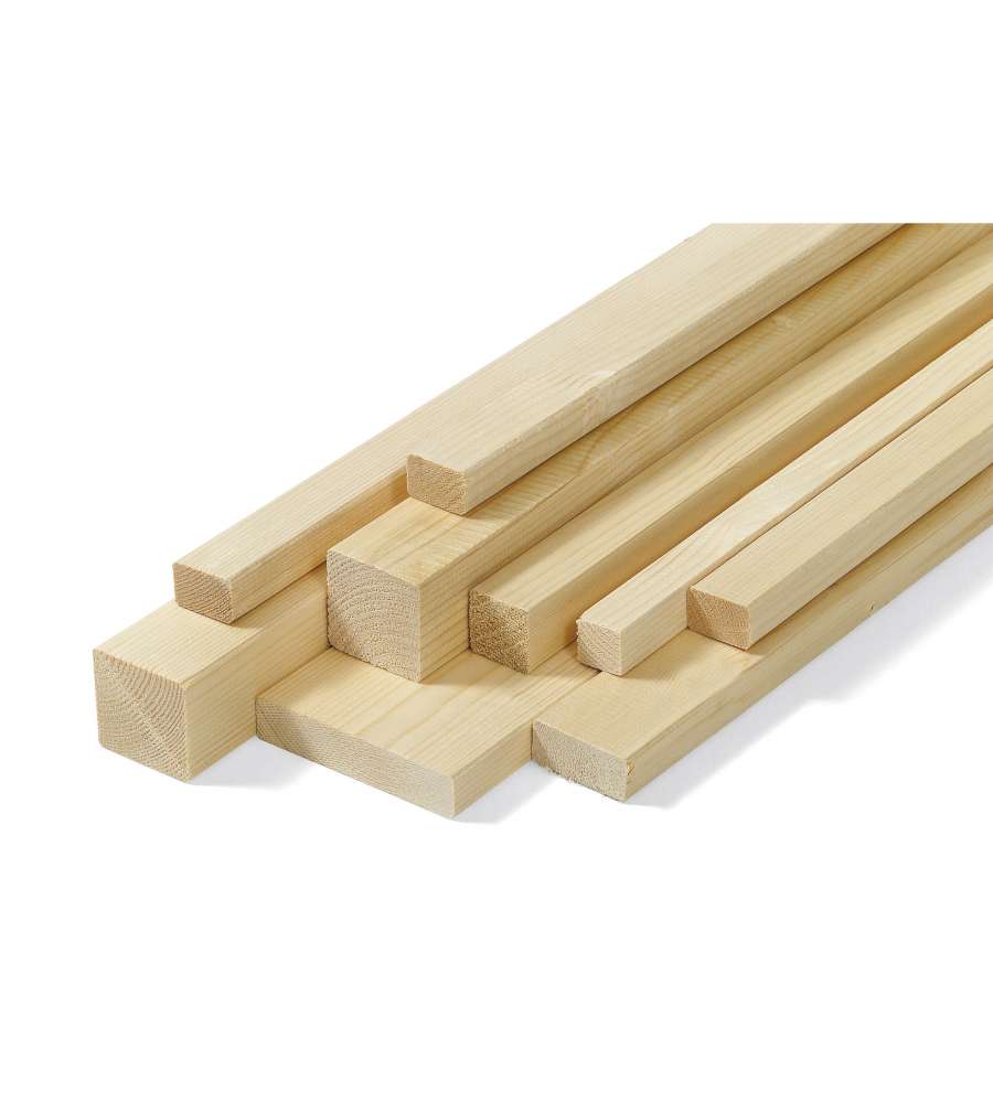 Pircher Listello Abete Piallati 20x30x2000 mm - Legno Naturale Grezzo