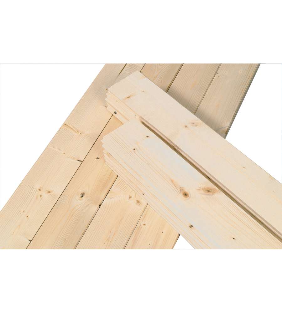 Pircher Perline in Abete Naturale - 200 cm