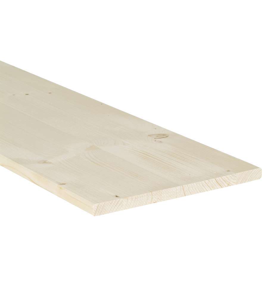 Pircher Legno Lamellare Abete Naturale 50x1,8x200 cm - Falegnameria - Non Verniciato