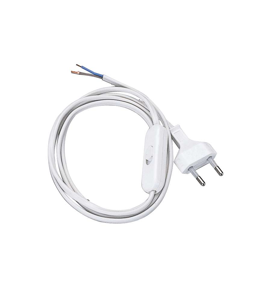Cavo Abatjour Tipo 1,5 m Bianco
