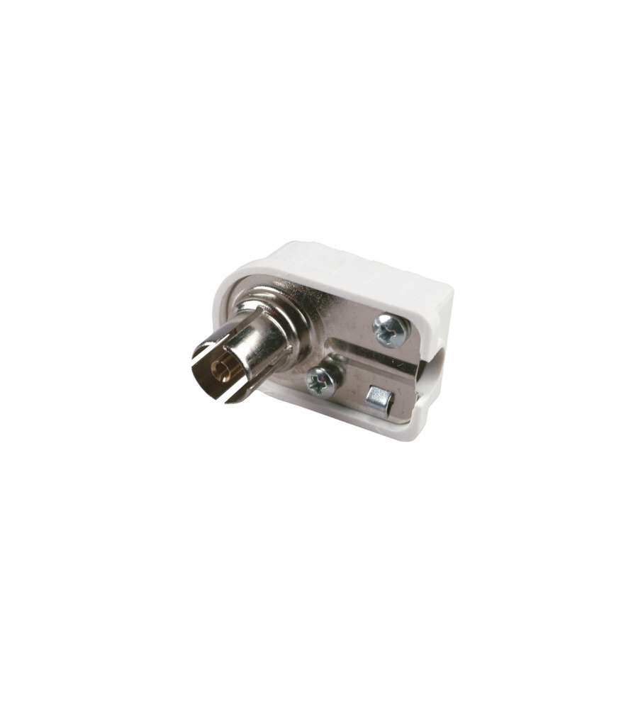 Presa TV a gomito F Bianco diam. 9,52 mm