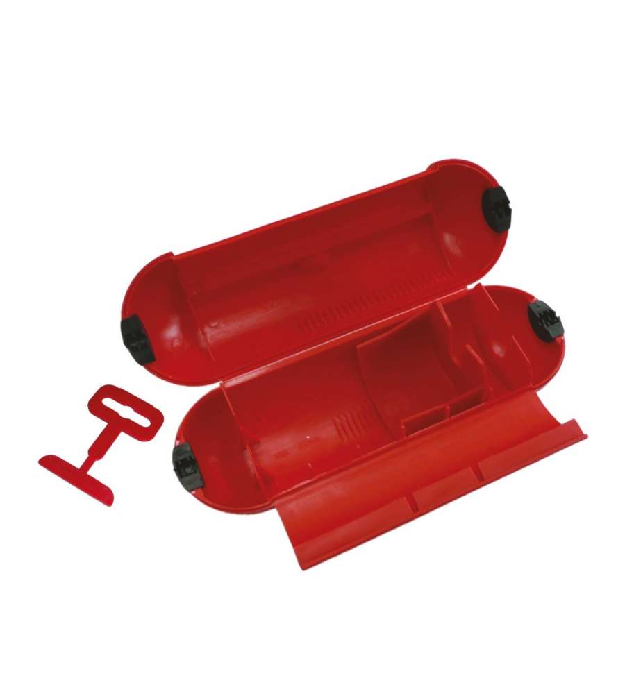 Poly Pool Guscio Protezione Giunzione Spina - Rosso, Sicuro e Pratico