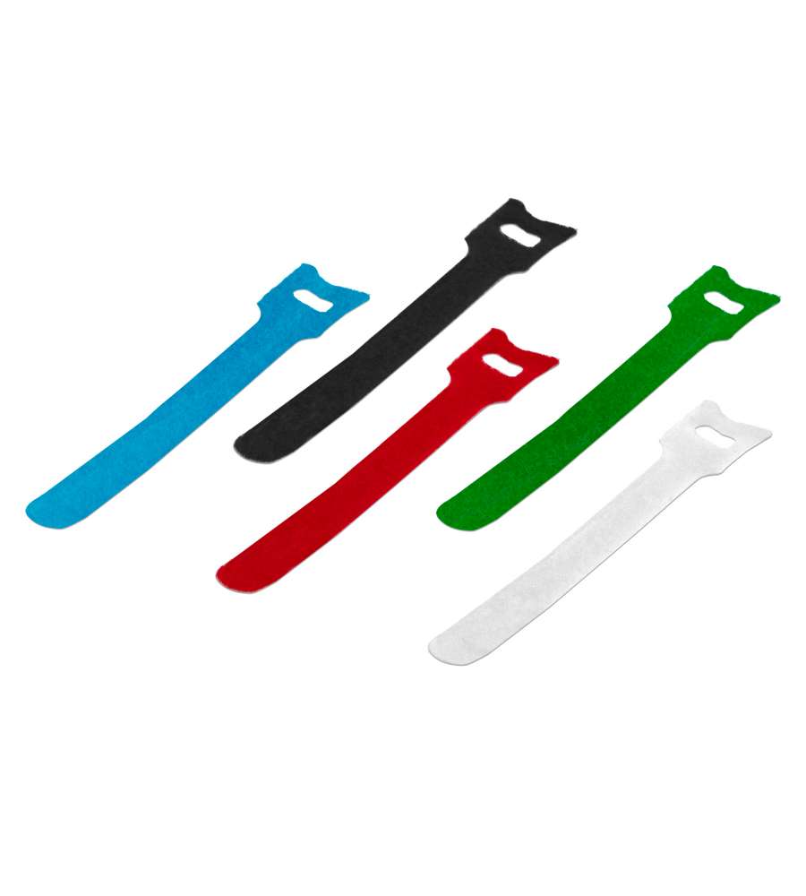 5 Fascette autoaggrappanti in velcro