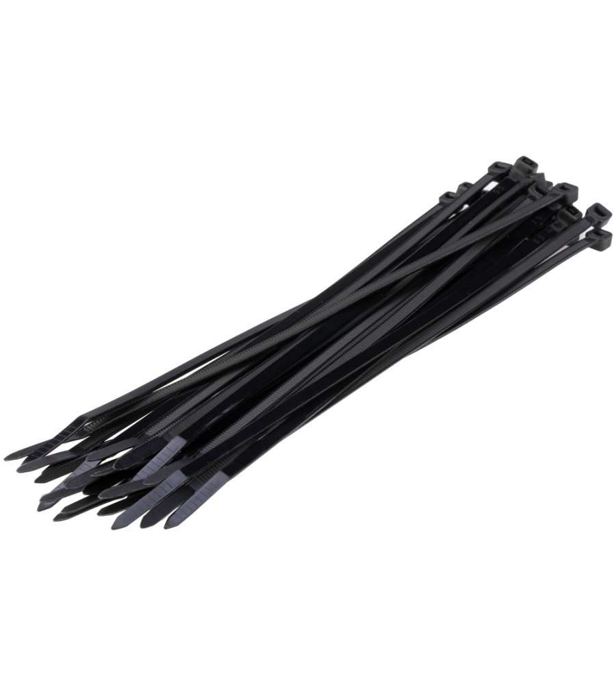 100 Fascette nere 4,8 x 350 mm