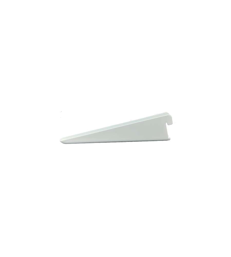 Mensola Doppia in Acciaio - Bianco - 170mm