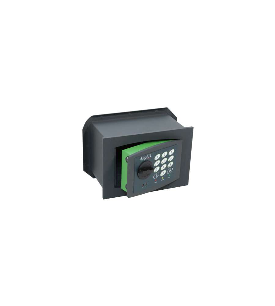Cassaforte Elettronica A Muro Mm.260X180X150 Spessore Mm.8