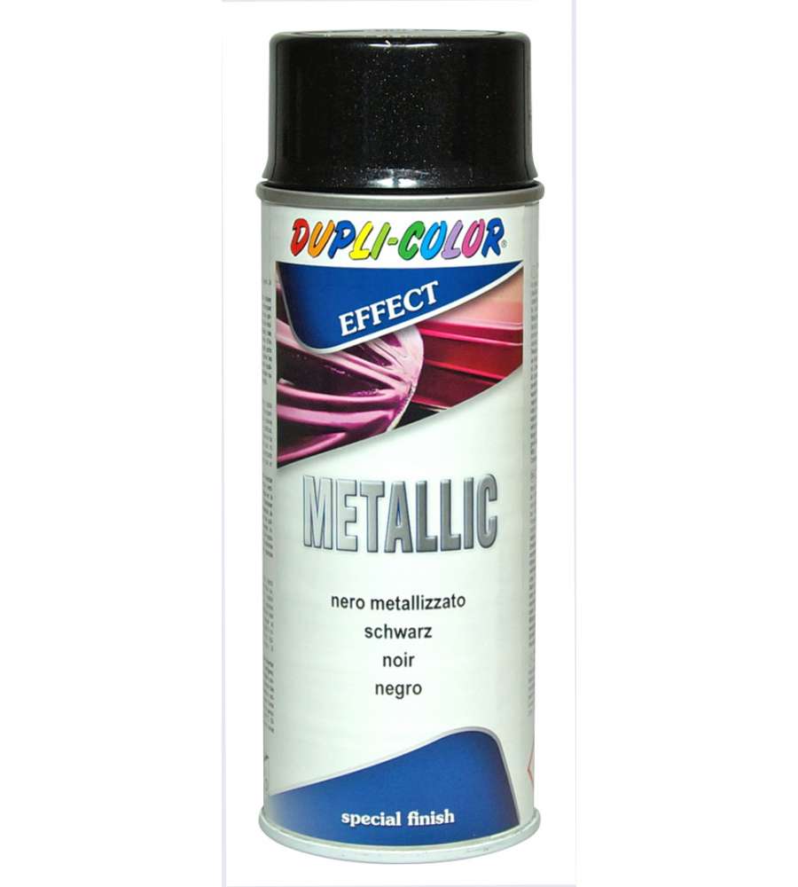 Vernice Spray Metallic Nero Metallizzato 400 ML