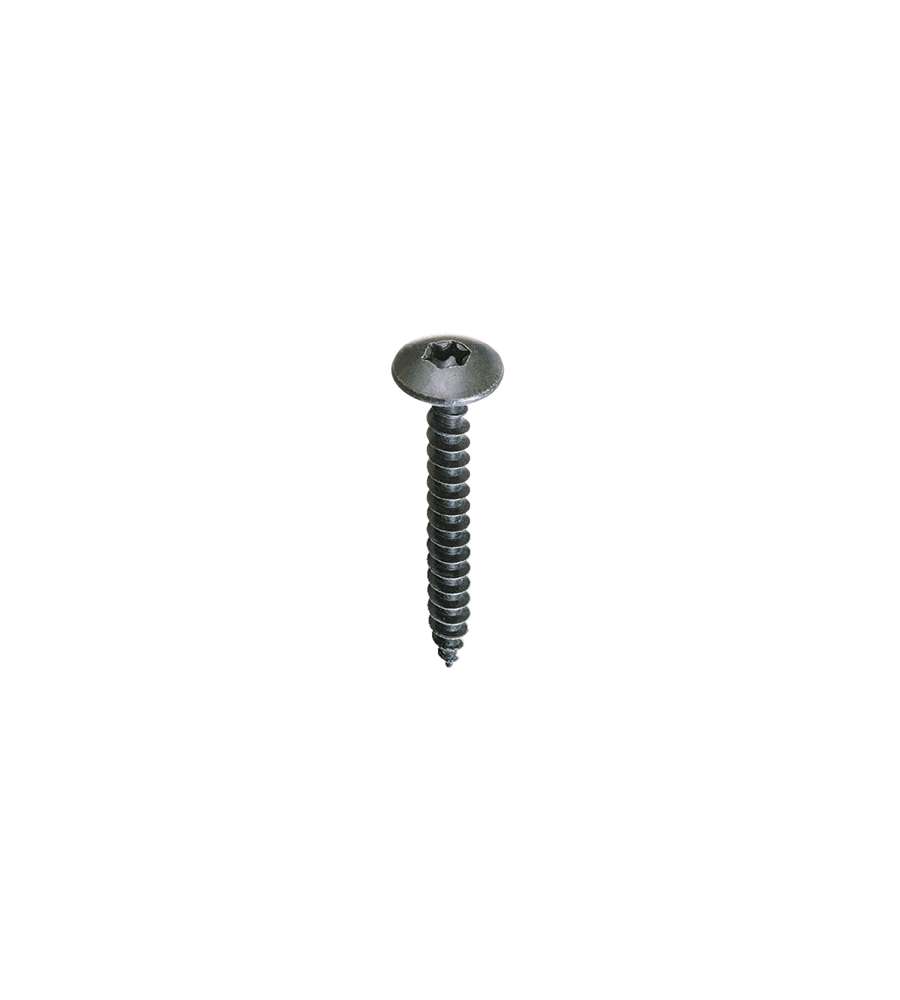 Viti truciolari Torx nere con collare 6,0 x 30 - 1 Kg.