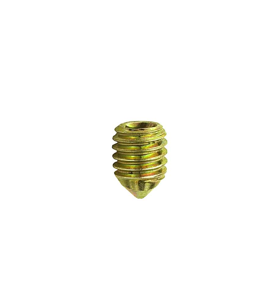 Grani per fissaggio maniglia M6 x 8 mm. in ferro zincato giallo 10 pz.