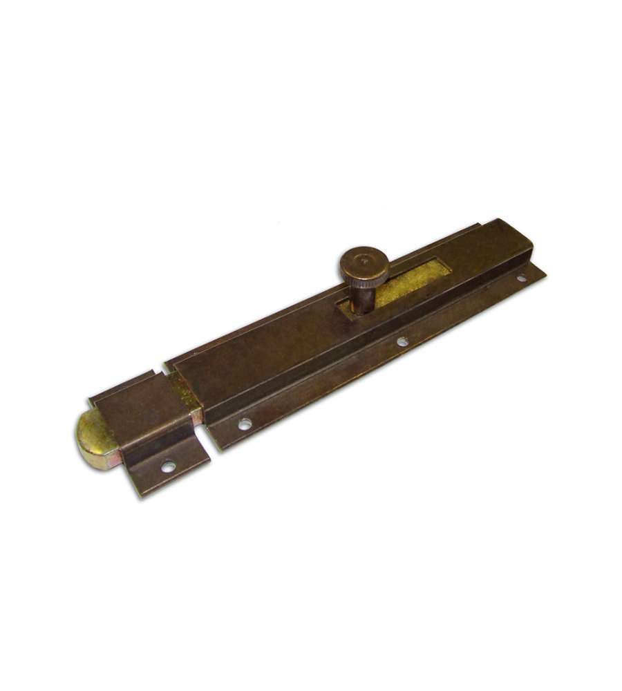 Catenaccio verticale pesante 300 x 57 mm. - bronzato