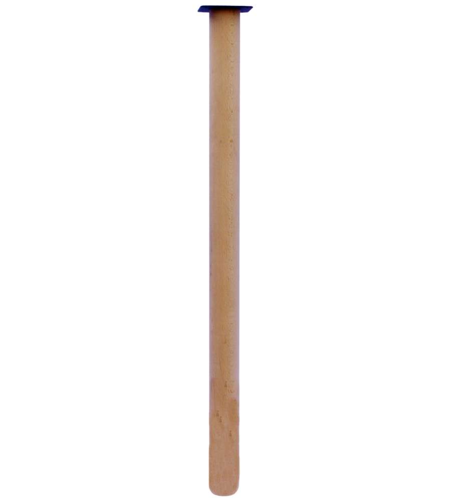 Gamba cilindrica in legno grezzo 750 h mm