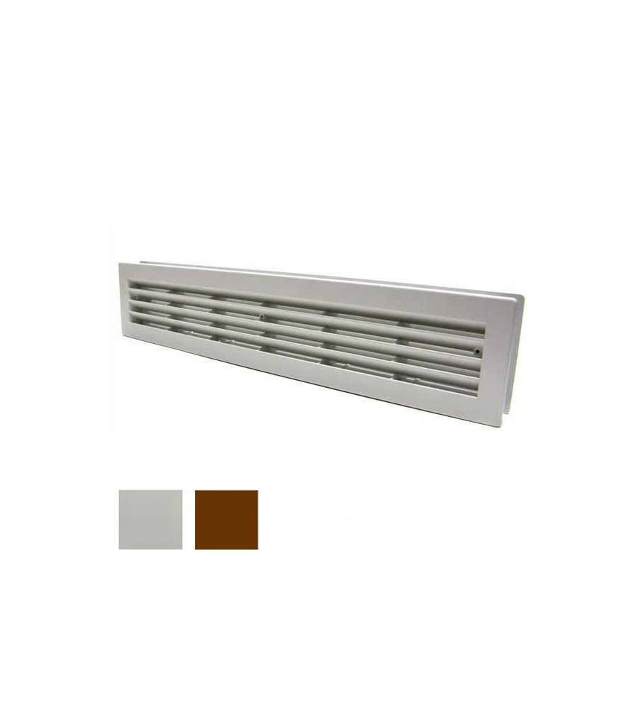 Griglia Areazione in Plastica Bianca - 480x98 mm