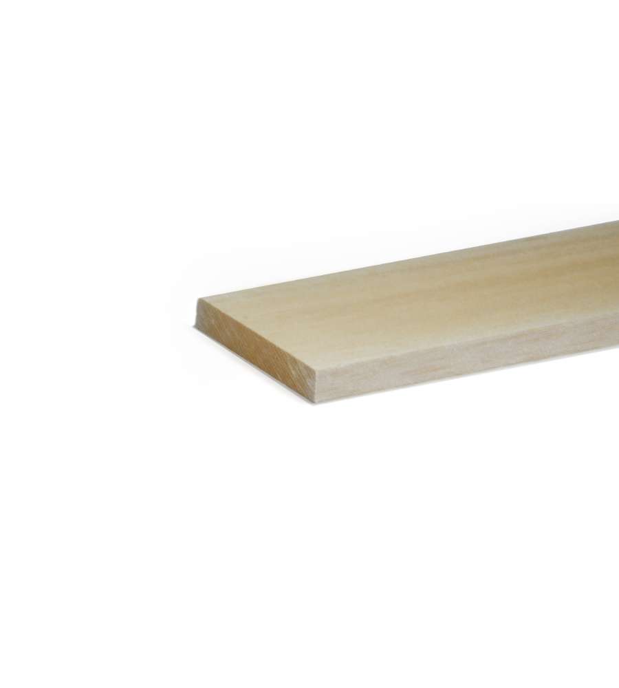 Listelli Ayous Levigati - 4x100x1000 mm - Confezione 15 Pezzi