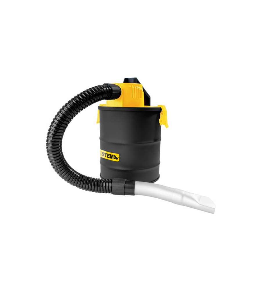 Aspiracenere System - Nero Giallo - 600W - 6 lt