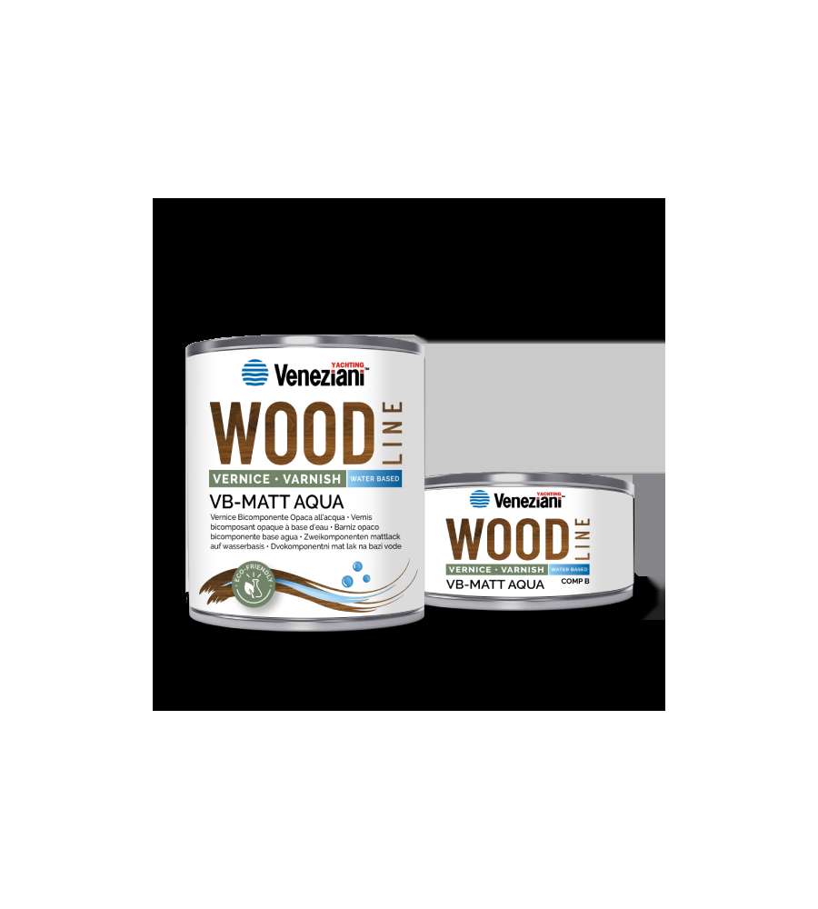 Wood Mat 1l Vernice trasparente satinata