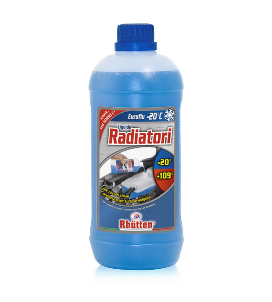 Rhutten Liquido Radiatori Protettivo -20C 600 ml - Tutte le Stagioni