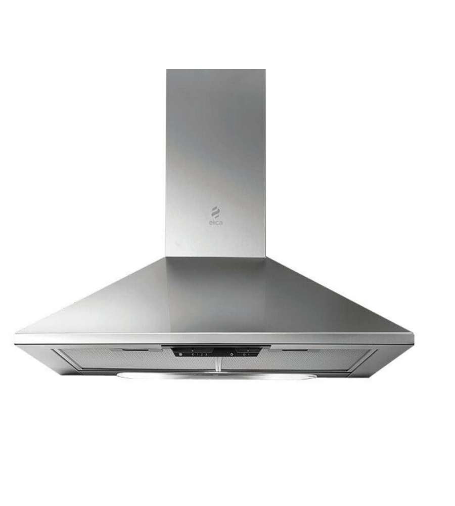 Elica Cappa Camino Aspirante Missy - Cromato Acciaio Inox 60 cm