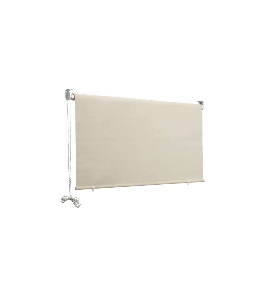 Tenda da Sole a Caduta 250x150 cm Beige - Avvolgibile con Rullo in Alluminio