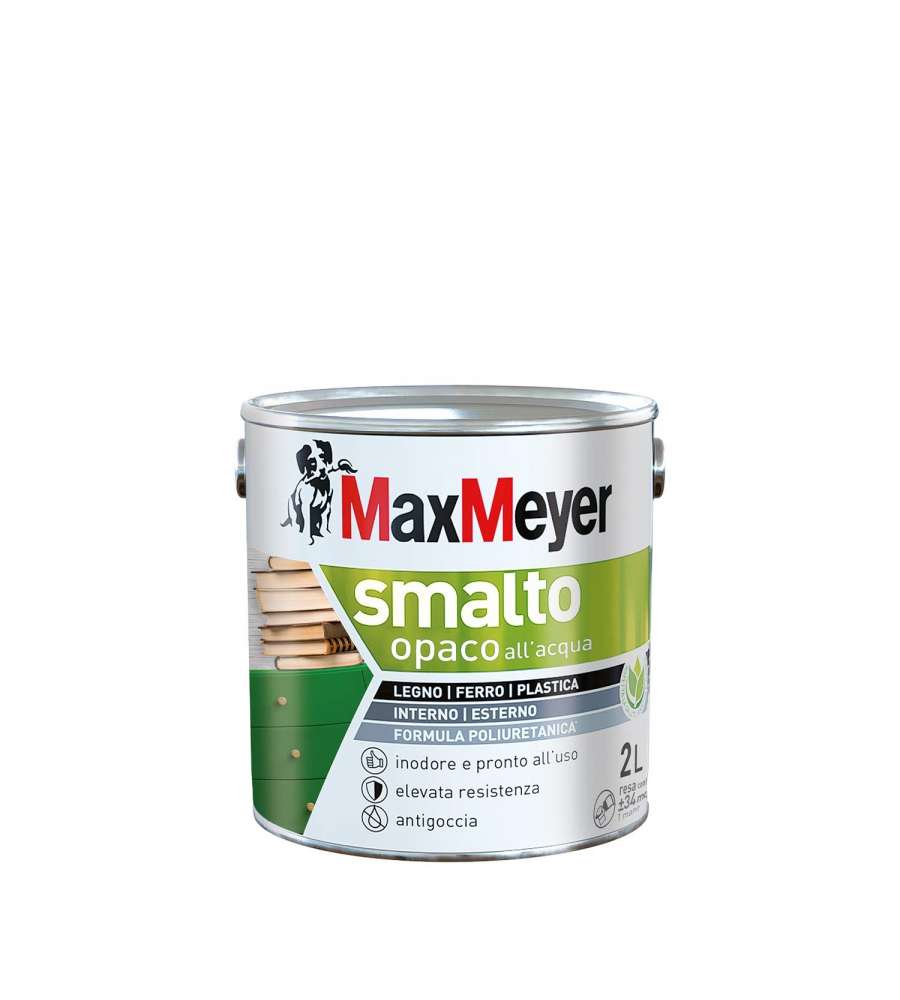MaxMeyer Smalto Poliuretanico - Bianco Opaco - 2 l