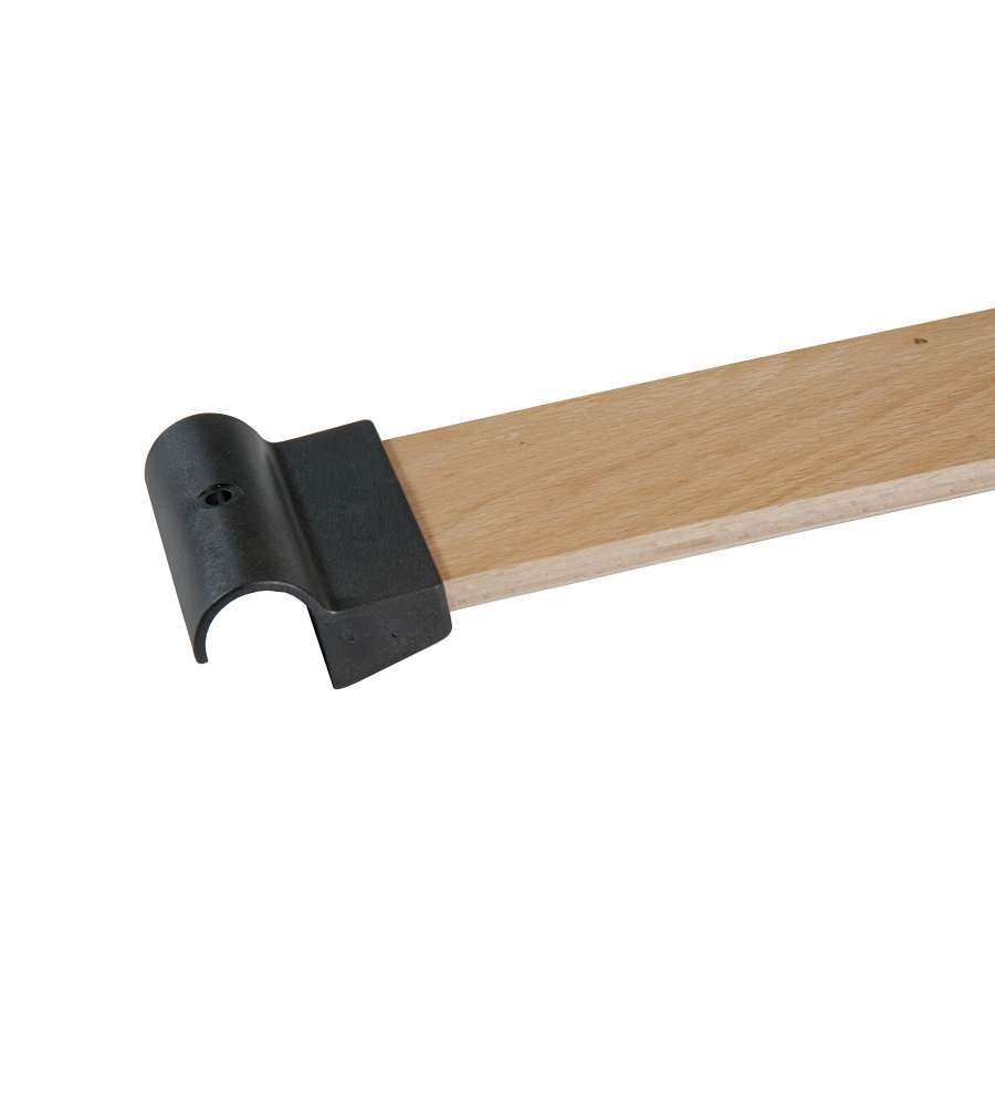 Pircher - Doghe Singolo in PVC Nero - Accessori Letto - 7,8x1,5x1 cm