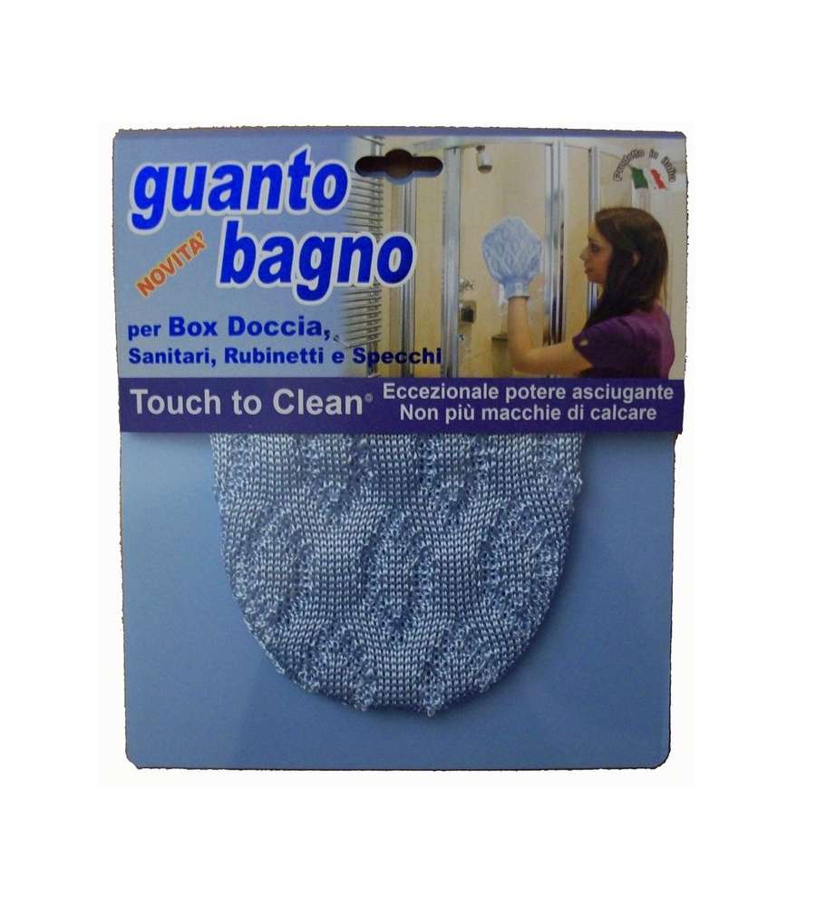 Guanto bagno per box doccia