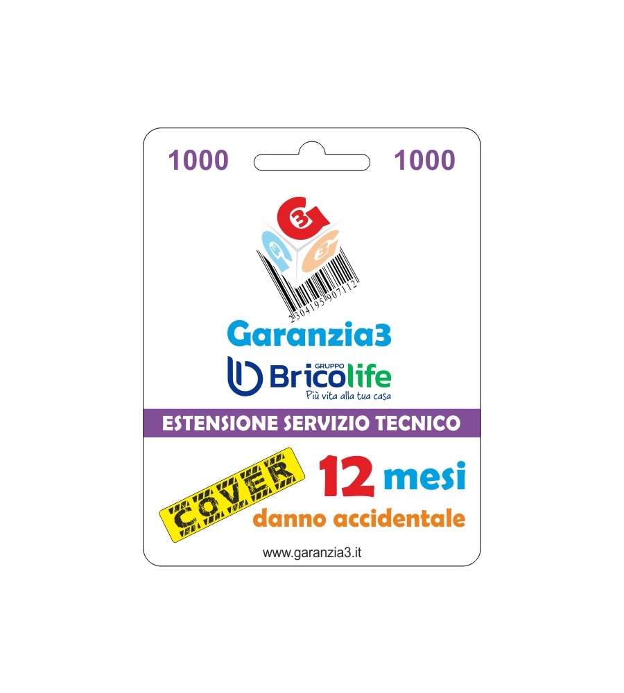 Garanzia3 Bricolife Cover - 1000