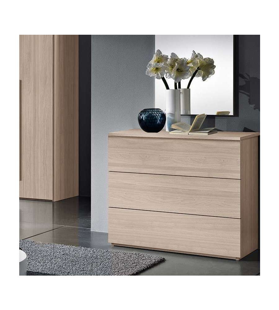 Mcs Mobili Com Easy Olmo 3 Cassetti Push-Pull 90x79x46 cm