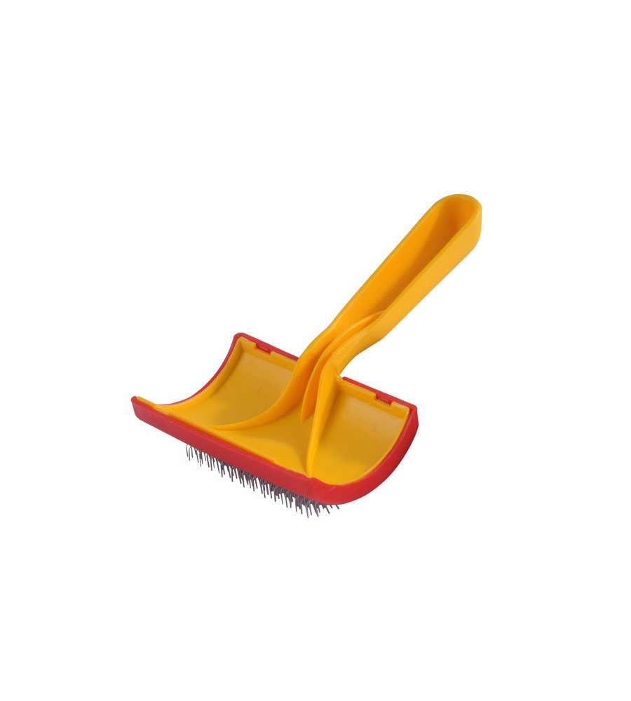 Spazzola per Cani in Plastica Cm 10X6                Farm