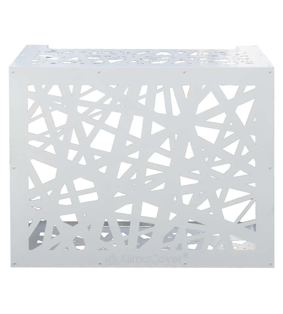 Divina Home Copricondizionatore Artist - Bianco - 86x44x68 cm