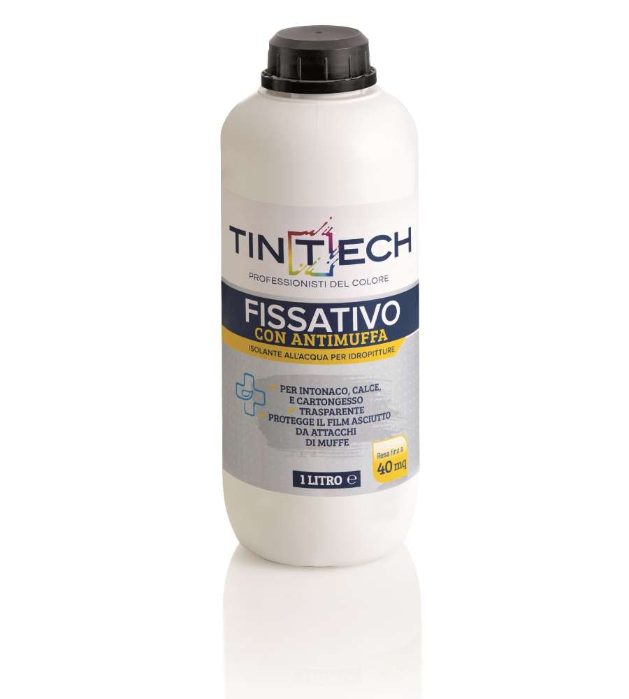 Tintech Fissativo Universale Antimuffa 1L Base Aggrappante