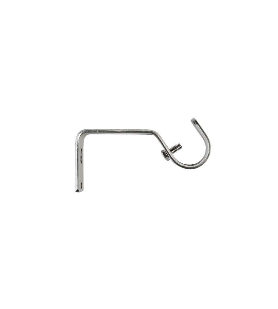Cintacor Supporto per Tenda a Parete - Cromo Satinato - 10 cm