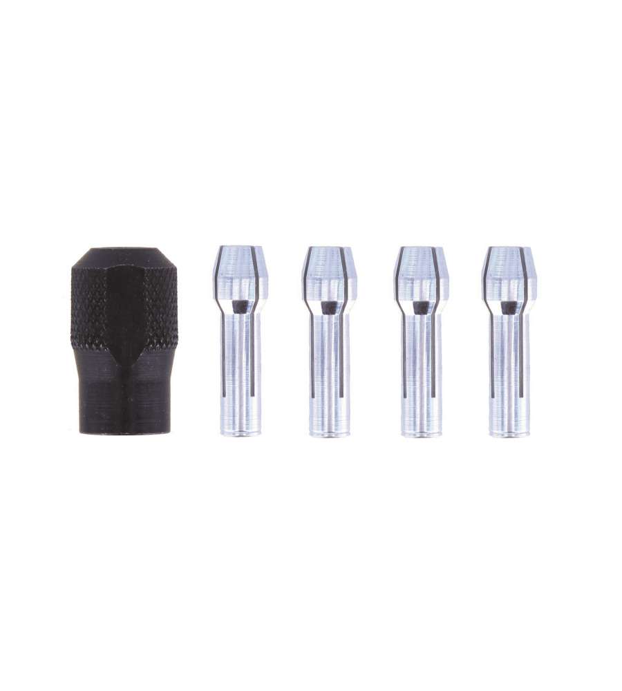 Dremel Kit Pinze con Ghiera di Serraggio - 4 Misure