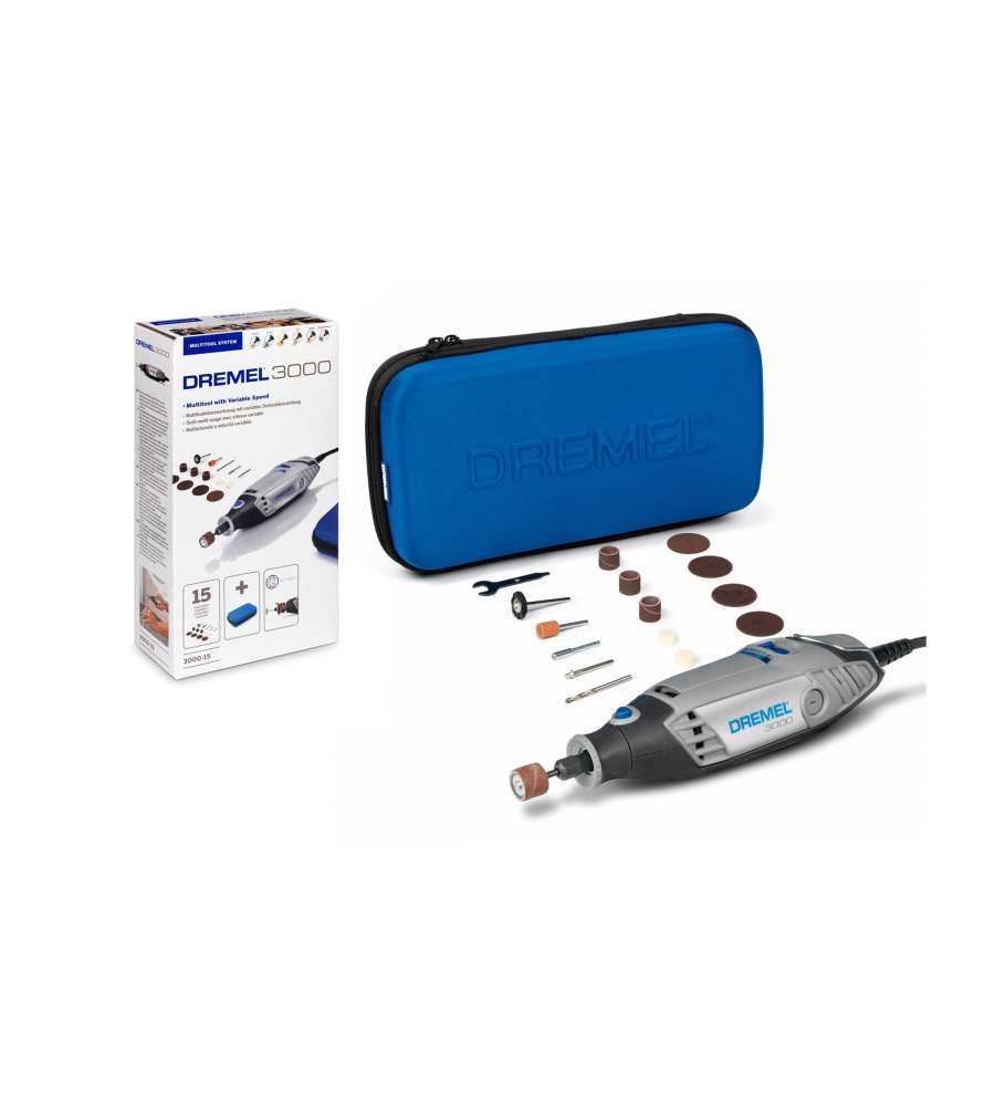 Dremel 3000 con 15 Accessori