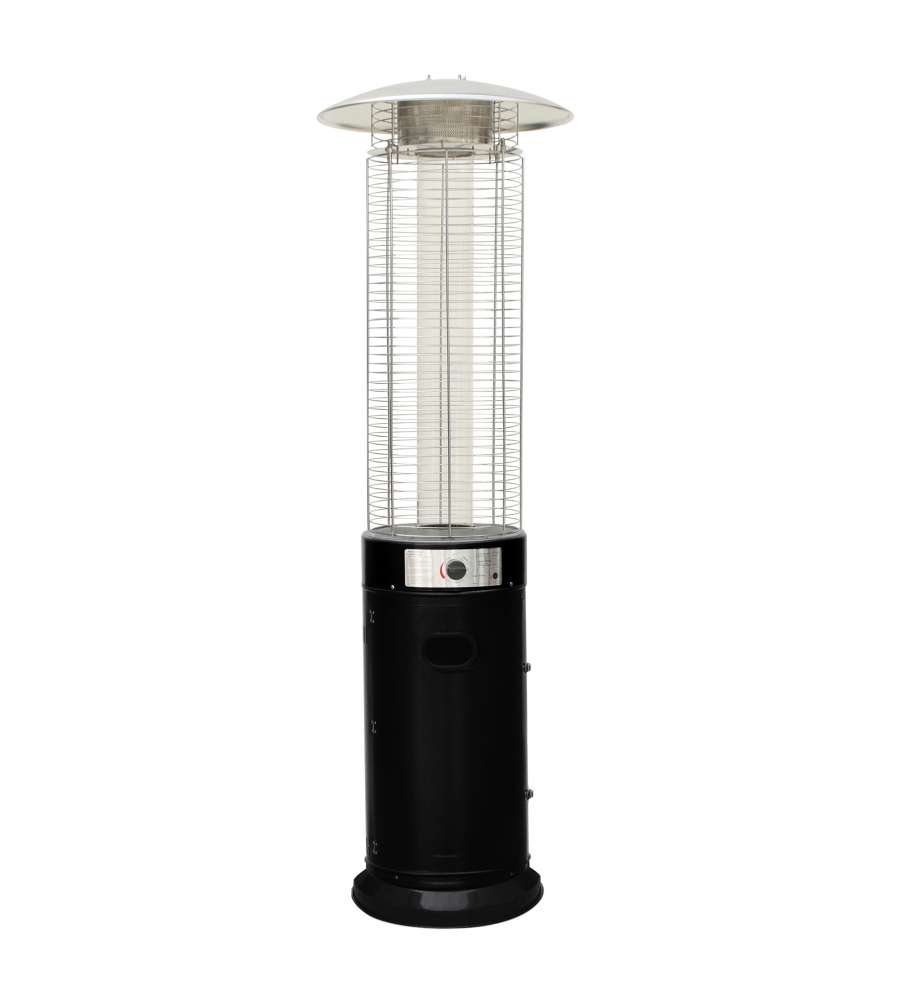 Stufa a gas da esterno 11 kW Qlima nero
