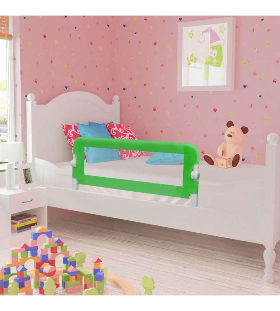 Sponda di Sicurezza per Lettino Bambino 102 x 42 cm Verde