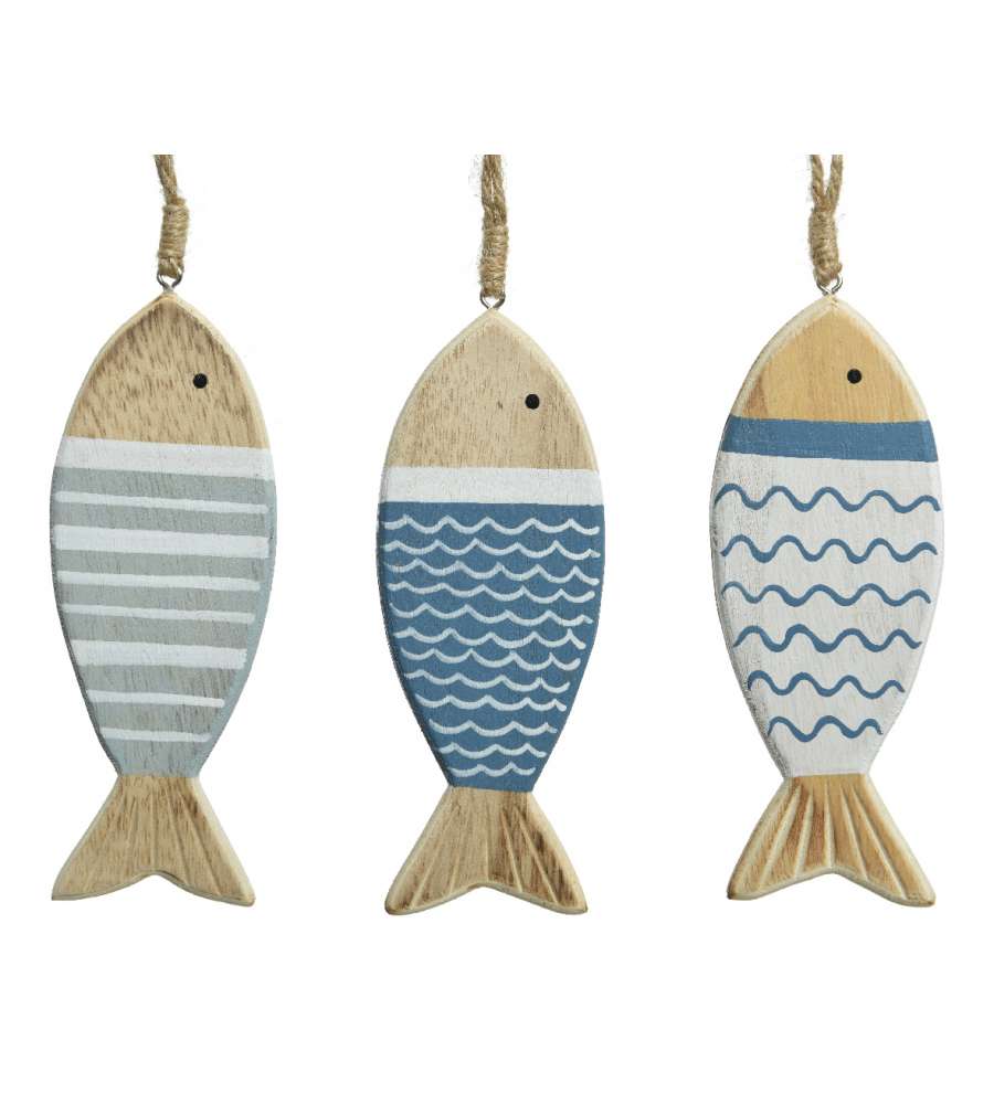 Decoro pesce in pdf 1x5,5x15 cm colori assortiti
