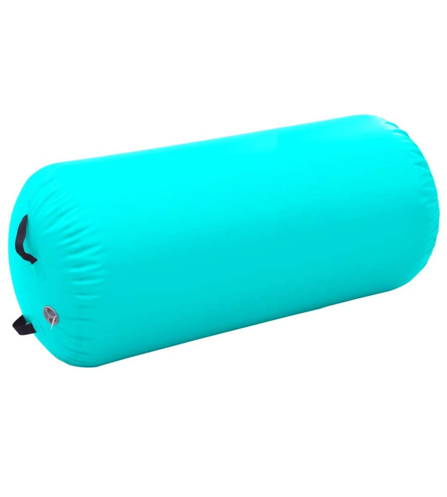 Rullo da Ginnastica Gonfiabile con Pompa 120x90 cm in PVC Verde